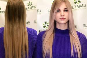 Стильное окрашивание Blonde — Хидирова Амира Баходировна