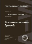 Диплом / сертификат №16 — Холодилина Наталия Викторовна