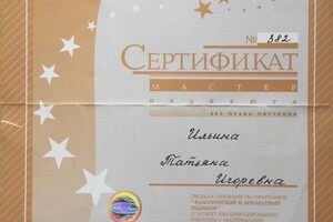 Диплом / сертификат №2 — Ильина Татьяна Игоревна