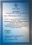 Диплом / сертификат №8 — Калинкина Анна Васильевна