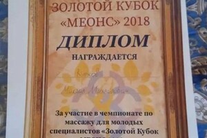 Диплом / сертификат №1 — Курков Михаил Михайлович