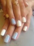 Маникюр с покрытием Shellac и стразами — Кузьмина Марина Алексеевна