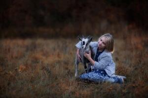 Детская фотосессия с животными — Кузнецова Анастасия Романовна