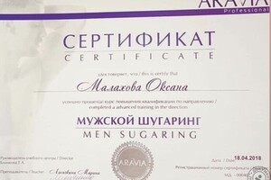 Диплом / сертификат №4 — Малахова Оксана Андреевна