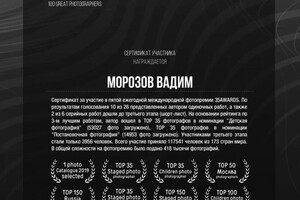 Диплом / сертификат №8 — Морозов Вадим