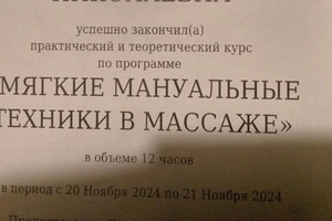 Диплом / сертификат №4 — Панова Зинаида Николаевна