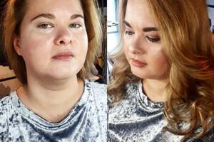 Укладка и дневной макияж на фотосессию — Пузанкова Инна Сергеевна