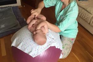 Гимнастика на мяче — Рыжкова Ирина Николаевна