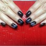 Маникюр с покрытием Shellac и дизайн ногтей с эффектом дымки — Самигуллина Райса Равгатовна