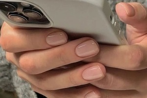 Маникюр покрытие гель лак нюд — Сердюкова Анна Ивановна