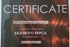 Диплом / сертификат №3 — Серегина Мария Борисовна