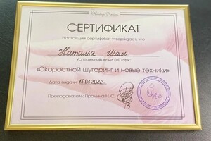 Диплом / сертификат №4 — Шаль Наталья Игоревна