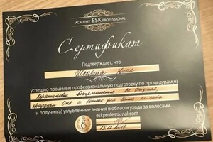 Диплом / сертификат №14 — Шкаруба Юлия Юрьевна