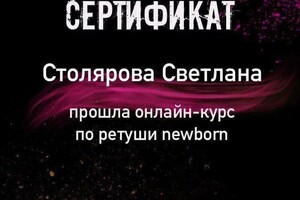 Диплом / сертификат №4 — Столярова Светлана Юрьевна