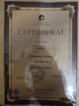 Диплом / сертификат №6 — Сурганов Артем Владимирович