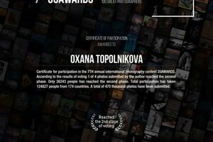 Диплом / сертификат №1 — Топольникова Оксана