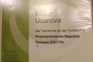 Диплом / сертификат №16 — Усанова Лилия Анатольевна