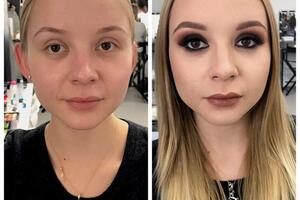 Вечерний макияж Smoky eyes — Виноградова Юлия Григорьевна