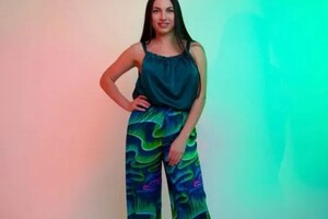 АктивСпец — Брюки-палаццо Арктическое сияние — Портфолио №2