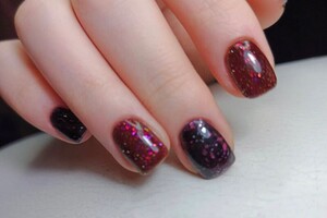 Санникова Юлия Александровна — Маникюр с укреплением акригелем + покрытие гель-лак — Портфолио №2