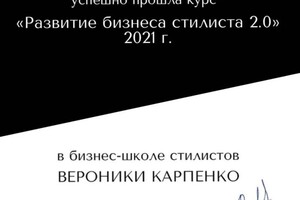 Диплом / сертификат №4 — Гришина Елизавета Евгеньевна