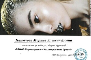 Диплом / сертификат №1 — Напылова Марина Александровна