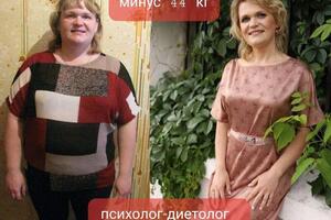 Моя клиентка Елена. Минус 44 кг — Ушанова Галина Жанымхановна