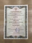 Диплом / сертификат №53 — Ожогина Юлия Владимировна