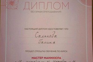 Диплом / сертификат №2 — Шиллер Галина Владимировна