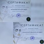 Диплом / сертификат №2 — Славная Ангелина Александровна