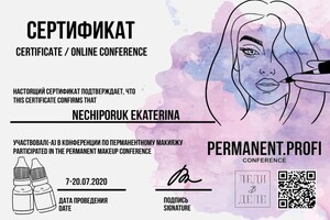 Диплом / сертификат №2 — Нечипорук Екатерина Александровна