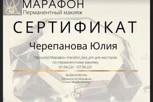 Диплом / сертификат №909 — Черепанова Юлия Ивановна