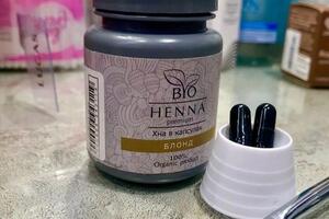 Bio Henna хна, отлично подходит для световых бровей — Бахарева Ксения Владимировна