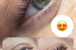 БАРЫНИНА Анна Николаевна — Ламинирование ресниц - это косметическая процедура, которая придает ресницам изгиб, объем и насыщенный цвет, а также... — Портфолио №24