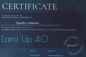 Диплом / сертификат №6 — Черевко Надежда Николаевна