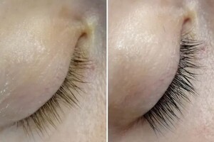 Дидимова Виктория Петровна — Окрашивание ресниц краской — Портфолио №9