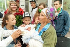 Выписка из роддома. — Дворчанский Данил Николаевич