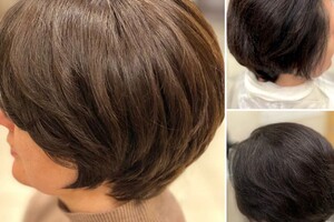 Юлия — Выход из темного, окрашивание, стрижка — Портфолио №753