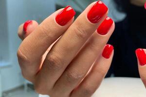 Корчакова Виктория Олеговна — Выполнен комбинированный маникюр с покрытием гель-лак.Цена 1200р — Портфолио №4