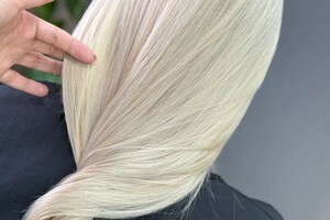 Кулагина Виктория Евгеньевна — Сложное окрашивание в пломбирном направлении, для любителей мне посветлее — Портфолио №3