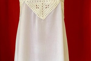 Лужная Ольга Анатольевна — Летний сарафан с вязанным верхом. — Портфолио №13