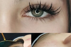 Морозова Юлия Александровна — Трендовое наращивание; Аниме эффект с конусными лучами — Портфолио №1