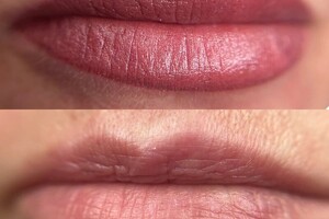 Найман Эмма Игоревна — Исправление формы губ с помощью перманентного макияжа — Портфолио №16