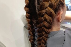 Париева Елена Олеговна — Плетение французских кос — Портфолио №2