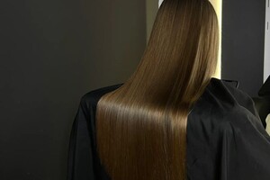 Павлюк Екатерина Олеговна — Выполнена техника 3-х ступенчатого ухода и Кератиновое выпрямление волос. — Портфолио №2