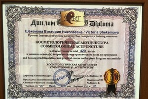 Шекемова Виктория Николаевна — Диплом / сертификат №13