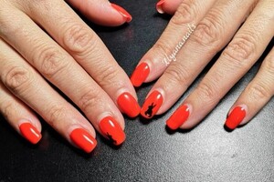 Шевченко Ульяна Алексеевна — Ногти после 4-х недель носки — Портфолио №65