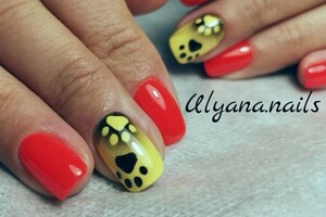 Шевченко Ульяна Алексеевна — Аппаратный маникюр, выравнивание, дизайн Аэрография — Портфолио №68