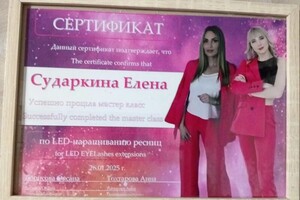 Сударкина Елена Юрьевна — Диплом / сертификат №3