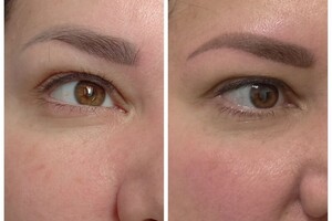 Зальхов Алла Игоревна — Коррекция цвета и обновление татуажа — Портфолио №5